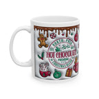 “Hot Chocolate Christmas Mug – 3D Effect Illusion Cup, Cozy Holiday Gift Mug for Cocoa Lovers”