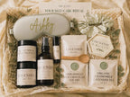 Personalize Silk Spa Gift Box for Women, Self Care Basket, Relaxation Set, Birthday for Her, Thinking of You , Pamper Box